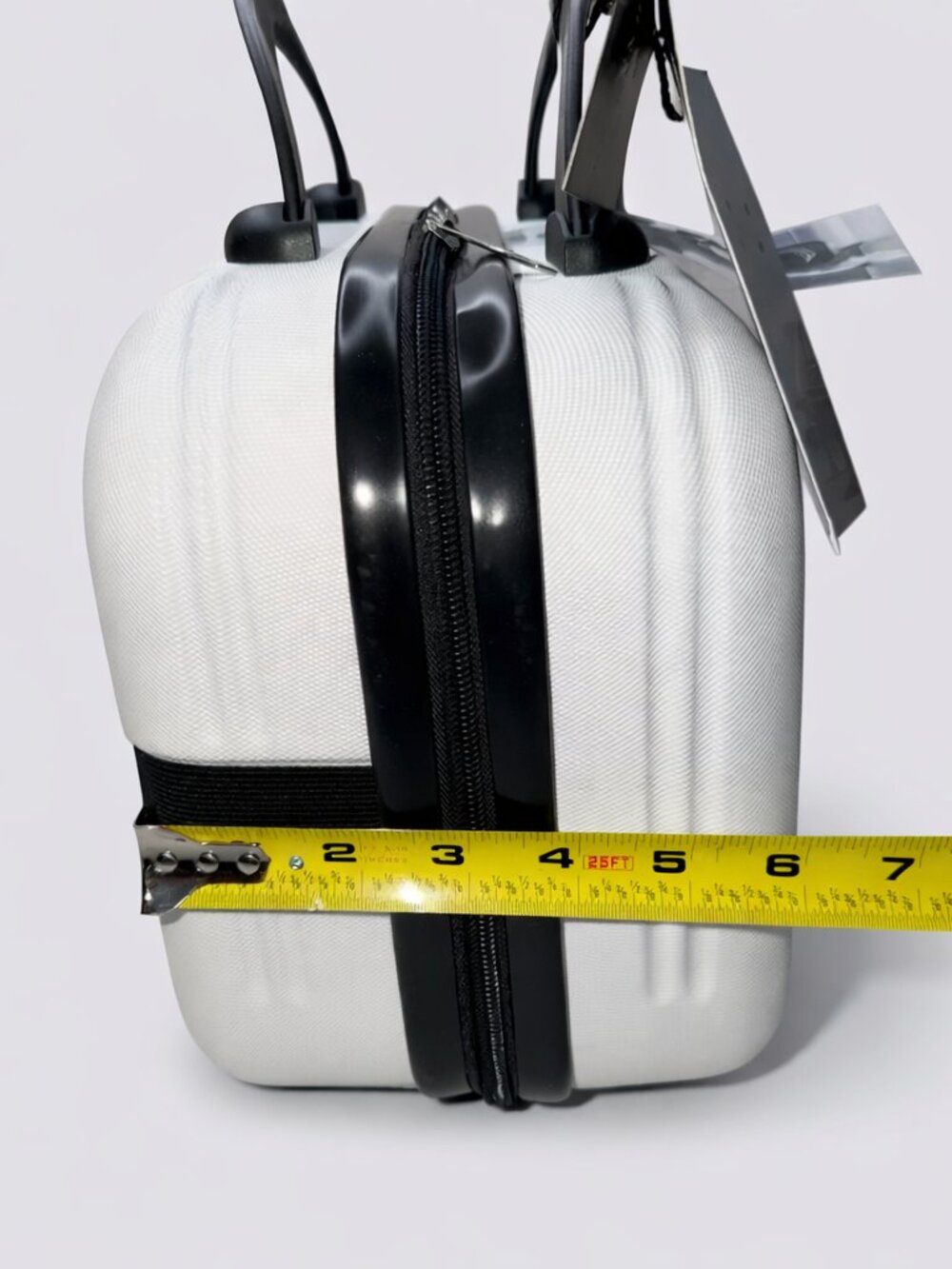 Benoss Luggage 12” Travel Tote Hard sided Makeup Travel Bag White - Picture 4 of 6